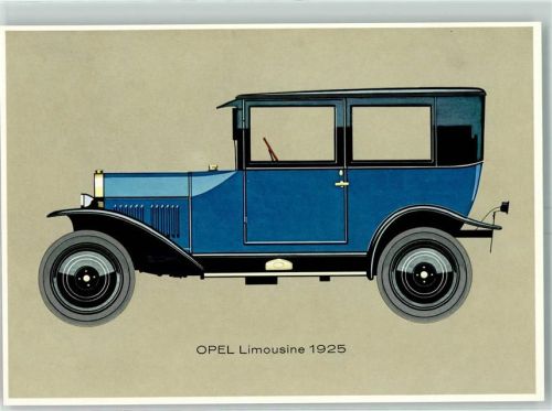 Opel Limousine 1925