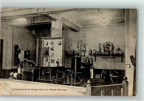 Collection de la Maison Eletrique - Laboratorium de Georgia Knap , gute Erhaltung