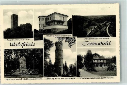 Waldfriede Kurhaus Koppenstein Hoxbachtal Jäger aus der Kurpfalz Alteburg