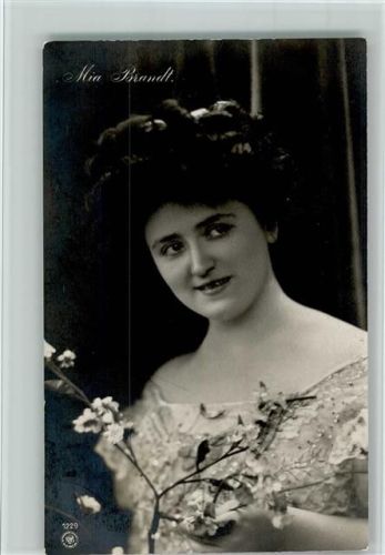 1908 Mia Brandt - Frauenschönheit , Verlag NPG 1229 gute Erhaltung