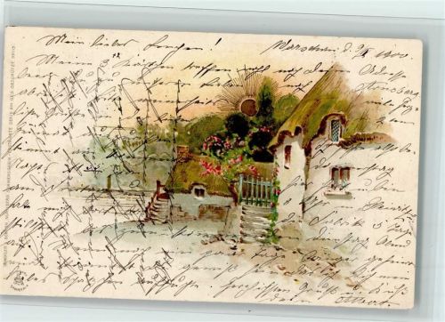 1900 Sonnenschein Serie XIII - stark beschrieben