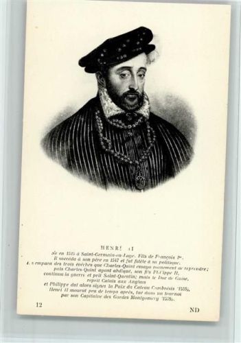 Henri II , gute Erhaltung AK