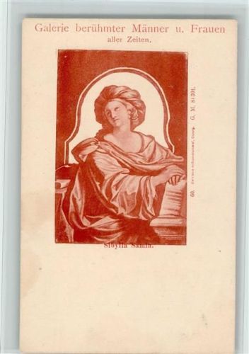 Nr. 60 Galerie berühmter Männer und Frauen aller Zeite AK n