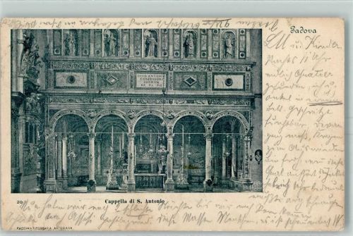 Padova Cappella di S. Antonio