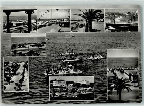Marina di Massa Piazza F. Belli Ruderboote