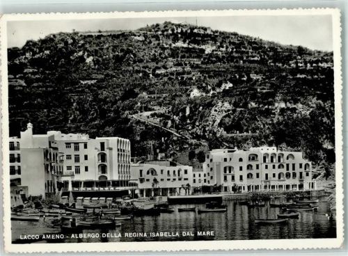 Lacco Ameno Albergo della Regina Isabella dal Mare