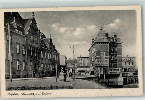 Staßfurt Wassertor mit Postamt