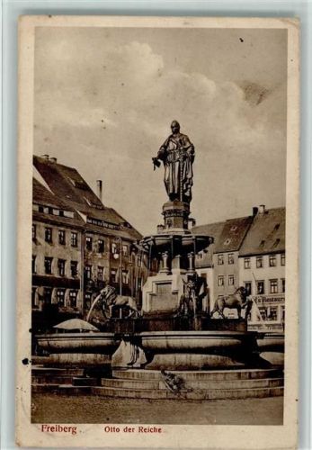 Freiberg 1914 Otto der Reiche AK
