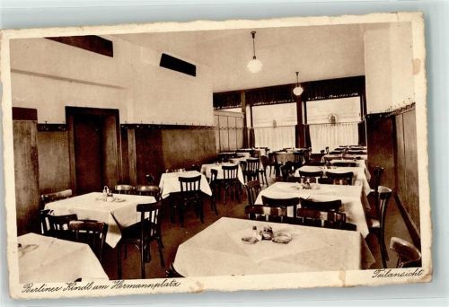 Neukölln WK II Hermannplatz Gasthaus Berliner Kindl Gaststube
