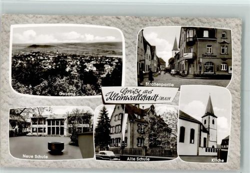 Kleinwallstadt Neue Schule Alte Schule Kirche
