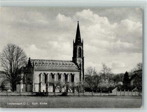 02794 O8807 Leutersdorf , OL - Kath. Kirche