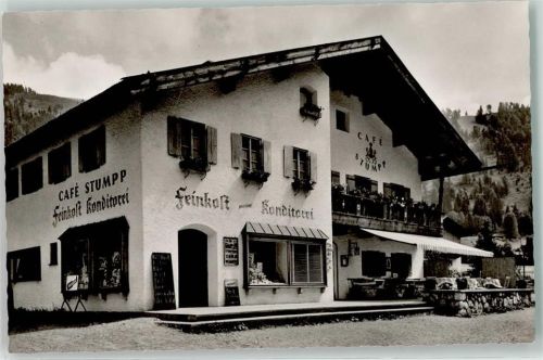 Bayrischzell Cafe Stumpp Feinkost Konditorei
