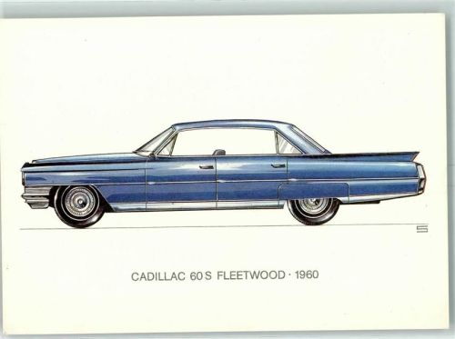 Cadillac 60 S Fleetwood 1960 sign. Ralf Swoboda AK