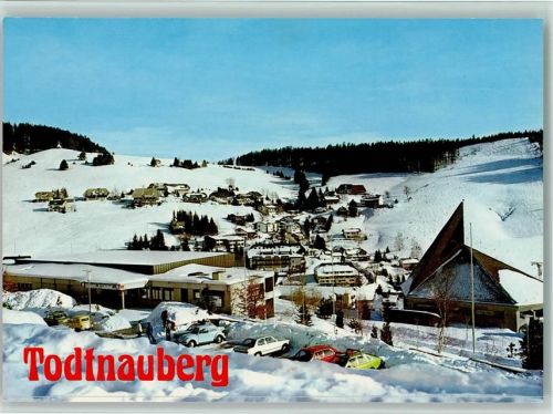Todtnauberg Teilansicht Winter