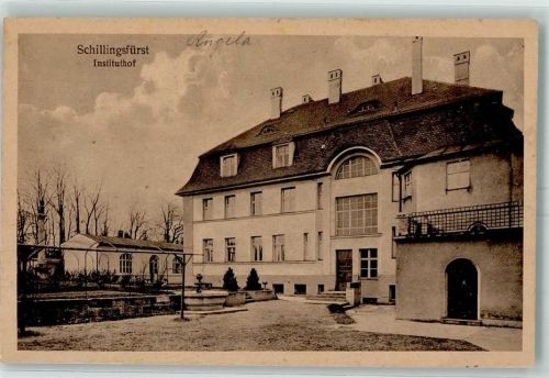 91583 W8813 Schillingsfürst , Mittelfr - Instituthof