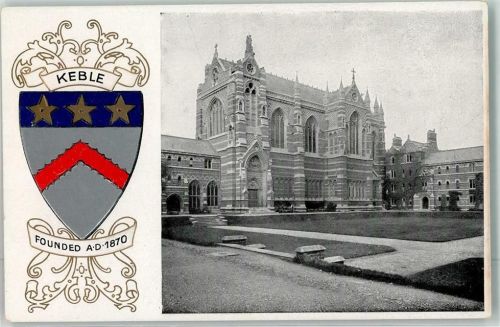 Oxford Keble College Wappen