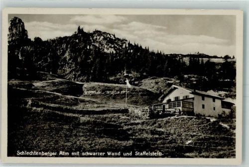 Schlechtenbergalm Schwarze Wand Staffelstein Hüttenstempel