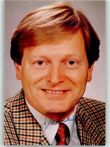 Autogramm - Helmut Sauer , Mitglied des Deutschen Bundestages