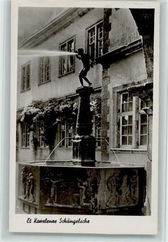 Koblenz Et Kowelenze Schängelsche Brunnen