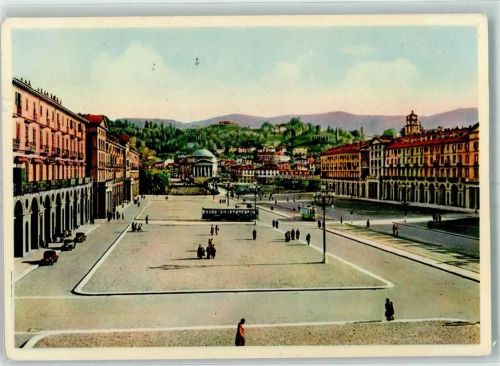 Torino Piazza Vittorio Venelo Straßenbahn Auto