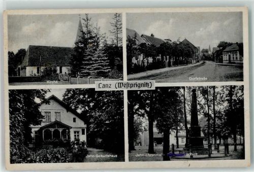 Lanz Dorfstraße, Jahn-Ehrenmal