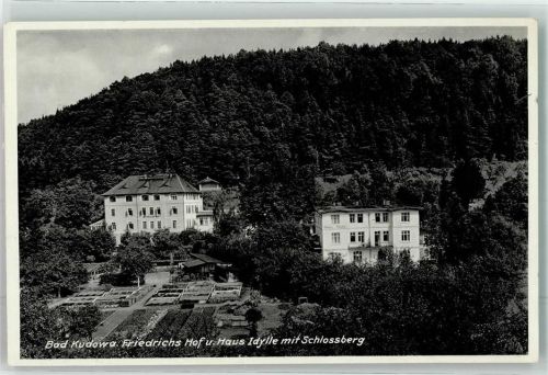 Bad Kudowa Friedrichshof u. Haus Idylle mit Schlossberg