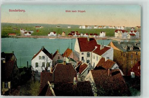 Sonderburg 1911 Blick nach Düppel