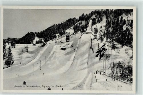 Garmisch-Partenkirchen Olympia-Ski-Stadion Winter IV. Olympischen Winterspiele