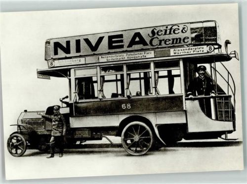 10115 W1000 Berlin, unsortiert - Berliner Verkehrsmittel Autobus Typ NAG-Doppeldeck-Bus Bj. 1913