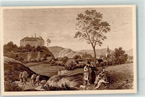 Herzberg Serie Der Harz in Bildern I No.5 Zeichnung sign. L.Richter
