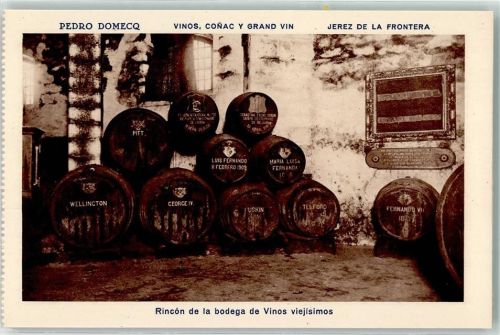 El Puerto de Santa Maria - Pedro Domecq Rincon de la bodega de Vinos viejlsimos Jerez de la Frontera