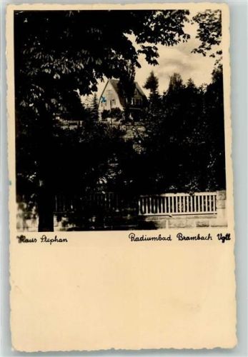 08648 O9932 Bad Brambach - Radiumbad Haus Stephan