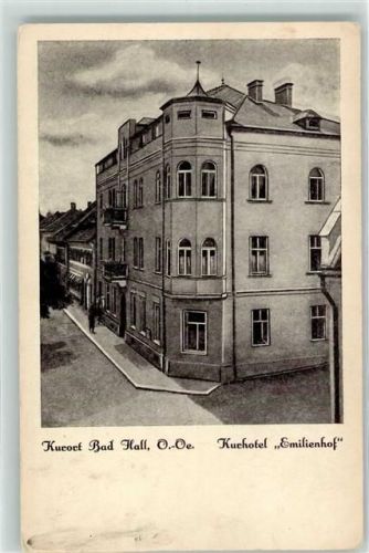 4522 Bad Hall Gebrauchsspuren Kurhotel Emilienhof