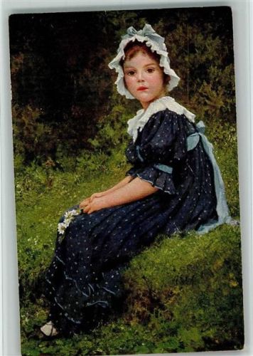1916 Nr. 149 - Gemälde von Seeger - Kinderporträt