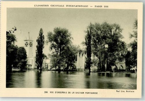 Paris Architekt Raul Lino Exposition Coloniale Internationale 1931 Nr 208 Vue d'Ensemble de la Section Portugaise