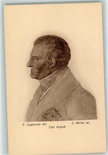 Carl August Orden F. Jagemann del. C. Müller sc. Nr 13 Adel Sachsen