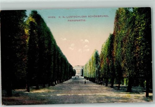 Wien K.k. Lustschloss Schönbrunn Park