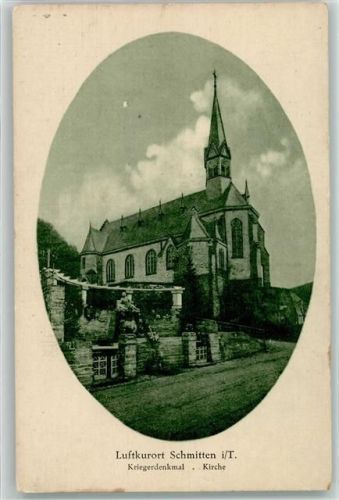 Schmitten Kirche Kriegerdenkmal