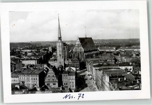 Neisse Kämmereigebäude Pfarrkirche St. Jakobus Rathausturm