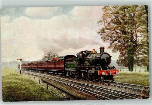 Weymouth Up Weymouth Express Dampflokomotive Gebrauchsspuren