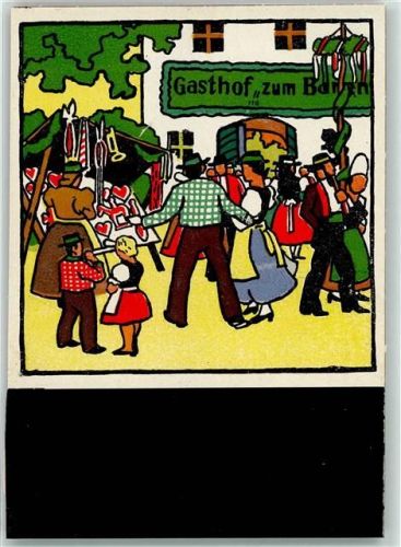 sign Camus Carl Tiroler Bauernleben Gasthaus Verkaufsstand Trachten
