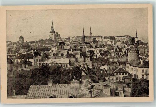 Tallinn Blick auf die Stadtmitte