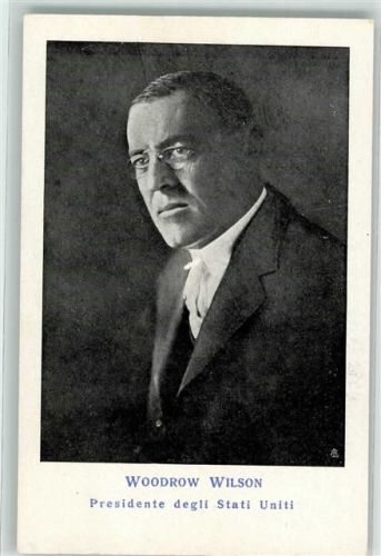 Woodrow Wilson Presidente degli Stati Uniti Jugendbewegung