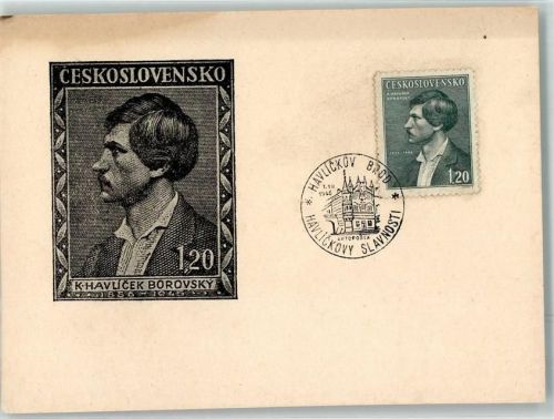 Havlickuv Brod K. Havlicek Borovsky Ort lt. Stempel
