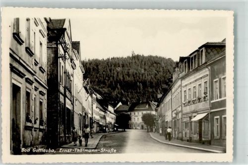01816 O8302 Bad Gottleuba Foto AK Ernst-Thälmann Straße