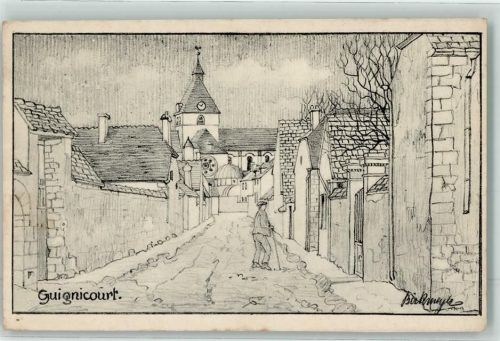 Guignicourt sign. Birkmeyer