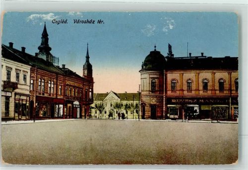 Cegled 1915 Varoshaz ter