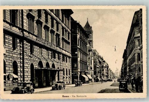 Roma Via Nazicnale Auto