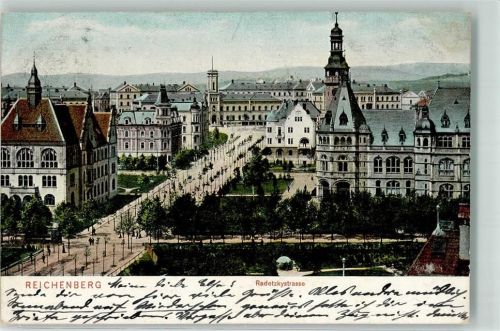 Liberec 1905 Radetzkystrasse