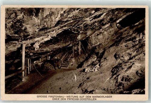 08340 O9430 Schwarzenberg /Erzgeb. - Erzbergwerk Herkules Frischglück am Fürstenberge Untertage